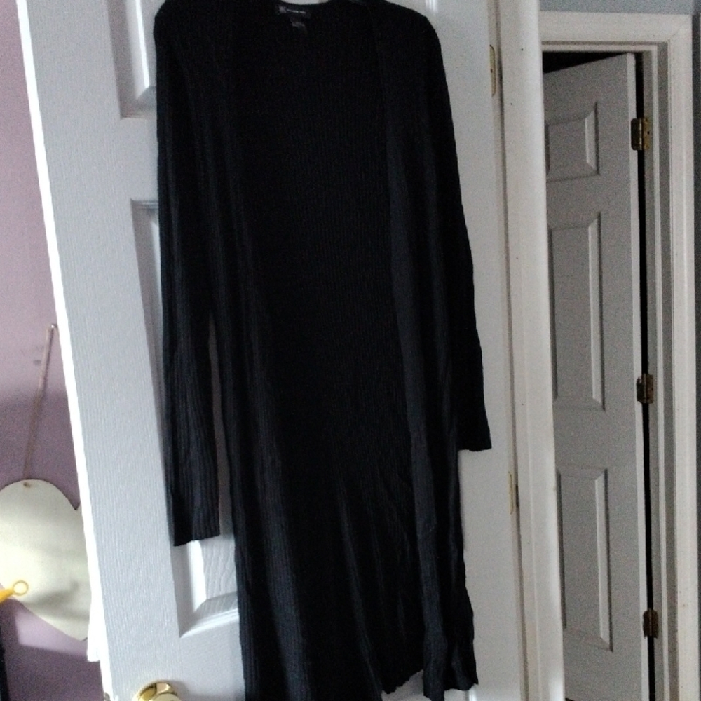 INC International Concepts Black Cardigan